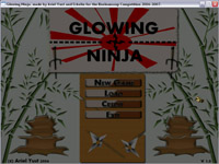 Screenshot of 'Glowing Ninja Competition'