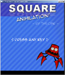 Screenshot of 'Square Anihilation'
